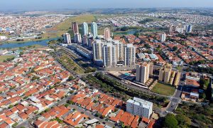 Vista aérea de Indaiatuba. Foto Dropes: todos os direitos reservados