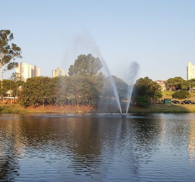 O Córrego Barnabé, no Parque Ecológico, é uma das fontes do sistema de abastecimento de água de Indaiatuba (Foto: Patrícia Lisboa/Blog da Pimenta/Direitos Reservados)