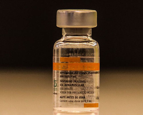 A CoronaVac é uma vacina contra a covid-19 produzida pelo Instituto Butantan com a farmacêutica chinesa Sinovac (Foto: Rovena Rosa/Agência Brasil)