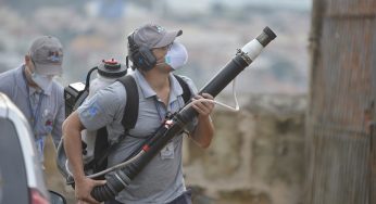 Saúde divulga o calendário da aplicação de inseticida e larvicida para combate à Dengue de hoje a 8 de maio