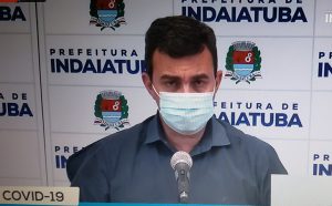 Prefeito de Indaiatuba, Nilson Gaspar, fez exame hoje (Foto: Reprodução/Facebook)