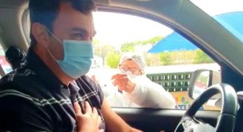 Prefeito de Indaiatuba é vacinado contra a covid-19
