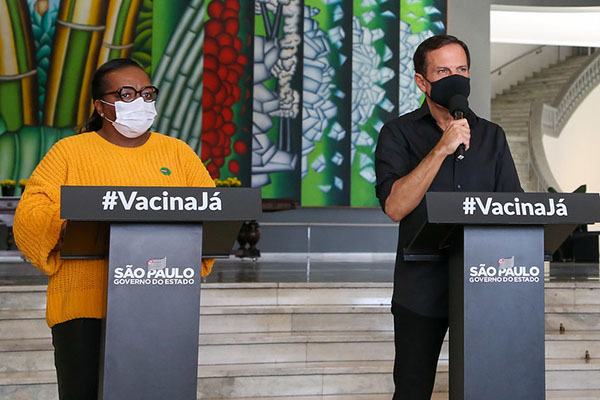 Governo do Estado antecipa calendário da vacinação contra a covid-19 (Foto: Governo do Estado de São Paulo)
