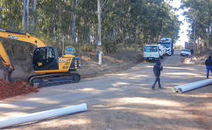 Adutora tem extensão de 3,5 quilômetros (Foto: Divulgação/DCS)
