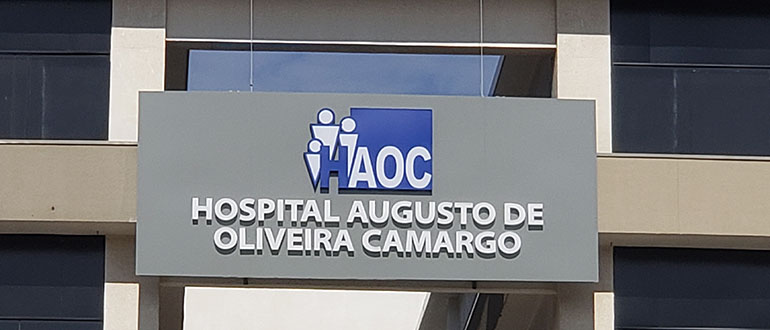 Haoc tem UTI e enfermaria 100% ocupadas (Foto: Patrícia Lisboa/Dropes/Direitos Reservados)