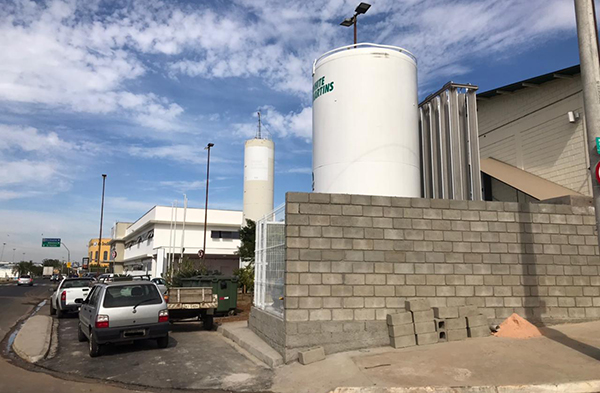garante abastecimento de 15.000 m³ de oxigênio por mês (Foto: Eliandro Figueira/RIC/PMI)