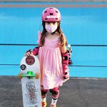 Ana Carolina de Moura Suzaki, campeã brasileira do Skate Infantil (Foto: Patrícia Lisboa/Dropes/Direitos Reservados)