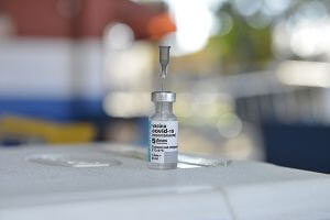Hoje e amanhã vai ser aplicada a 2ª dose da CoronaVac (Foto: Eliandro Figueira/RIC/PMI)
