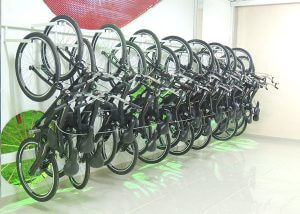O projeto Ecobike faz empréstimos de bicicletas para a população (Foto: Divulgação/RIC/PMI)