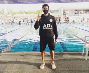 Lucas Caloro na competição, em Bauru (Foto: Divulgação/ADI)