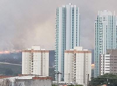 Os incêndios pioram a qualidade do ar (Foto: Arquivo/Patrícia Lisboa/Dropes)