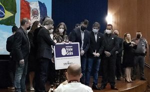 Vice-governador visitou Indaiatuba em junho e prometeu Vale Gás (Foto: Patrícia Lisboa/Dropes/Direitos Reservados)