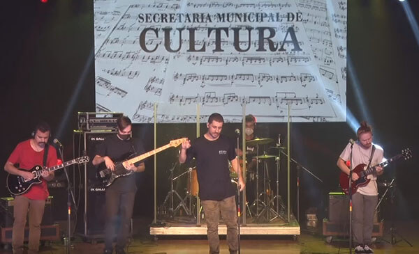 A banda Stupid venceu a edição 2020 do Festival de Rock Virtual (Foto: Divulgação/RIC/PMI)