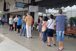 Plantão do Ponto Cidadão para cadastramento no Minha Vacina foi montado em janeiro (Foto: Arquivo/Patrícia Lisboa)
