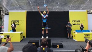 Endrigo Rosa foi o primeiro colocado na categoria 18 a 34 anos no L’Étape Brasil de Ciclismo (Divulgação)