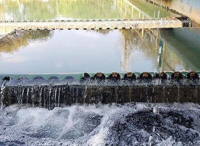 Tanques da Estação de Tratamento de Água da Vila Avaí – ETA 1 (Foto: Patrícia Lisboa/Dropes/Direitos Reservados)