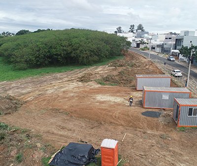 Obra tem prazo até novembro de 2023 para ser entregue (Foto: Eliandro Figueira/RIC/PMI)