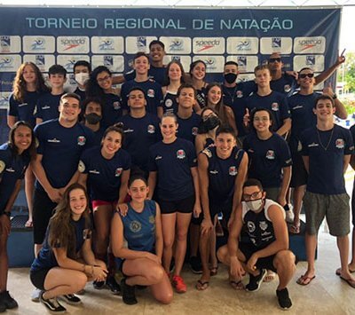 Equipe de natação conquista 64 medalhas em Torneio Regional realizado em Piracicaba (Foto: Divulgação RIC/PMI)