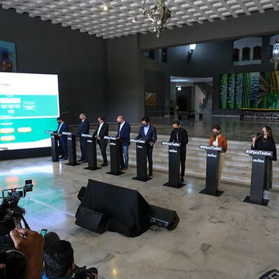 Dados da vacinação foram divulgados pelo governo em entrevista coletiva (Foto: Governo do Estado de SP)