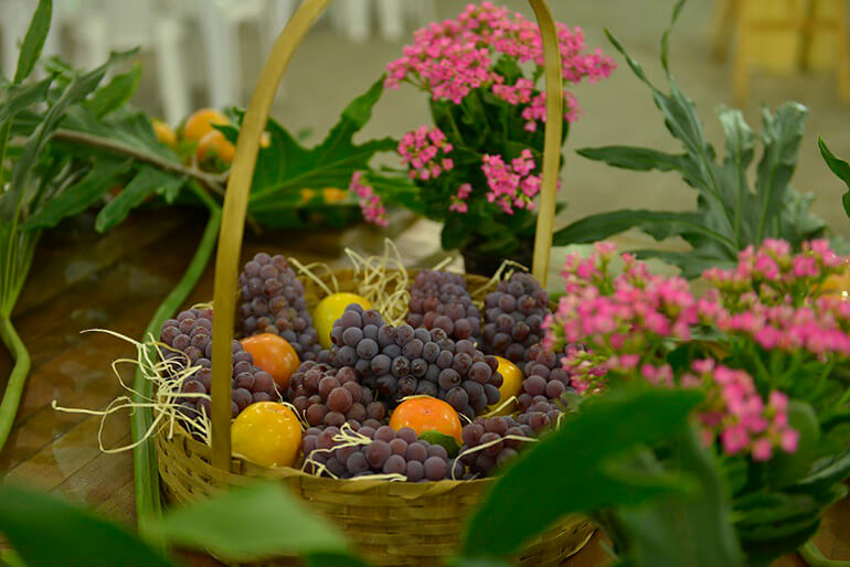 Frutas e verduras orgânicas podem ser adquiridas na nova feira livre (Foto: Eliandro Figueira/RIC/PMI)