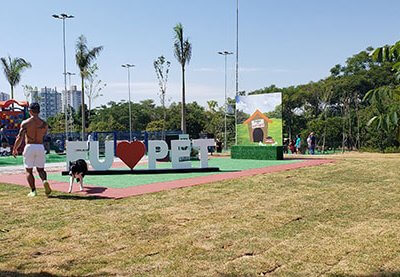 Parque Pet compreende área de mais de 20 mil metros quadrados (Foto: Patrícia Lisboa/Dropes)