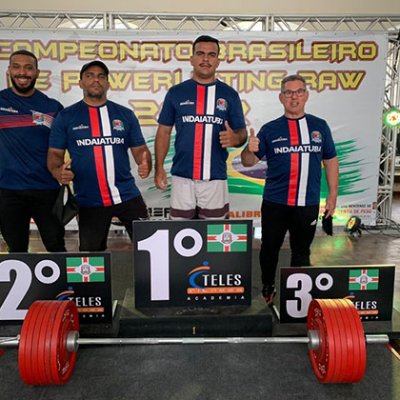 Equipe de Indaiatuba conquista medalhas no Brasileiro de Powerlifting (Foto: Divulgação/RIC/PMI)