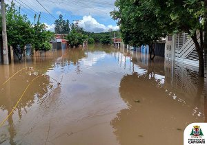 Enchentes em Capivari afetaram mais de cinco mil pessoas (Foto: Prefeitura de Capivari)