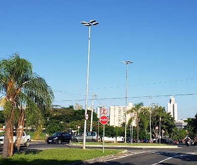 O tempo segue com poucas nuvens nesta segunda em Indaiatuba (Foto: Patrícia Lisboa/Dropes)