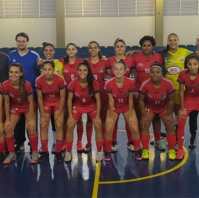 Na foto, a equipe da Categoria Sub 23 Indaiatuba futsal Feminino/ Dubai esportes (Foto: Divulgação)