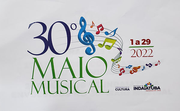 Maio Musical 2022 terá 49 shows gratuitos (Arte: RIC/PMI)