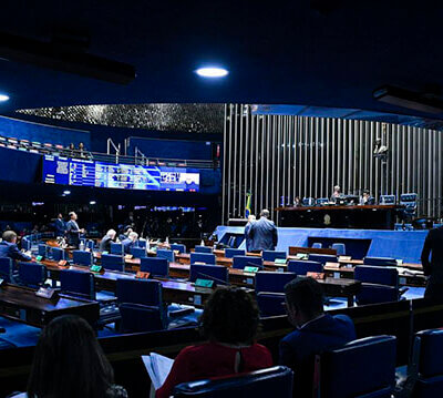 O Senado aprovou o PL ontem (Foto: Roque de Sá/Agência Senado)