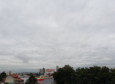 A manhã desta terça é de muita nebulosidade em Indaiatuba (Foto: Patrícia Lisboa/Dropes)