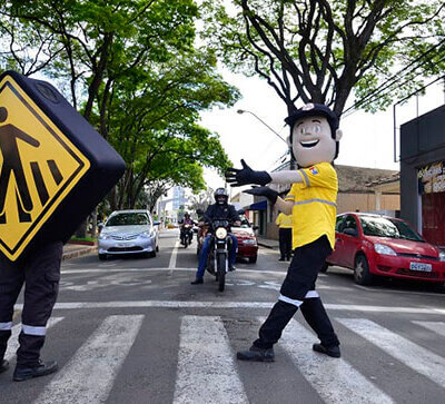 Ação educativa para trânsito mais seguro será realizada na sexta (Foto: Divulgação/RIC/PMI)