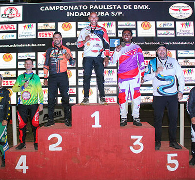 Equipe de Indaiatuba sobe ao pódio 31 vezes na 4ª Etapa do Campeonato Paulista de BMX (Foto: Marcela Derrico Damasio/APBMX)