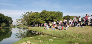 EcoPark vai ser realizada ao lado de um dos dois fragmentos de Mata Atlântica no Parque Ecológico, em frente à Prefeitura (Foto: Arquivo/Patrícia Lisboa/Dropes)