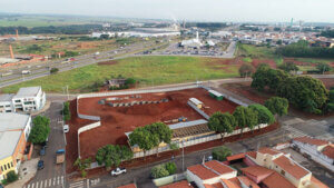 Novo ecoponto de inertes está sendo construído no Jardim Eldorado (Foto: Eliandro Figueira/RIC/PMI)
