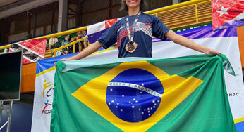 Gabriela Baldini conquista medalha de bronze no pan-americano de taekwondo
