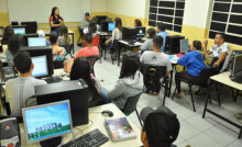 Os cursos de informática oferecidos pela Fiec são gratuitos (Foto: Arquivo/Juliana Wolf/DCSI/Fiec)