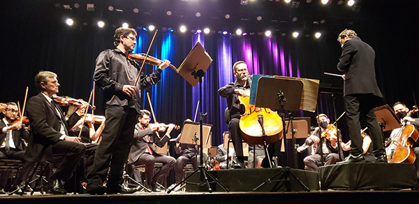 Concerto da Orquestra Sinfônica de Indaiatuba abre terceira edição do EMIn (Foto: Patrícia Lisboa/Dropes)