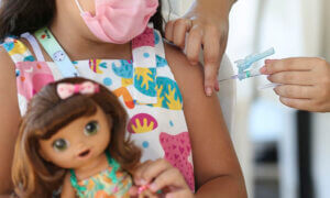 A vacinação infantil teve início em janeiro em Indaiatuba (Foto: Governo do Estado de SP)