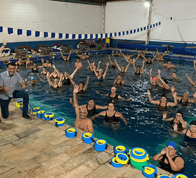 Para aulas de hidroginástica, serão oferecidas 850 vagas (Foto: Divulgação/ RIC/PMI)