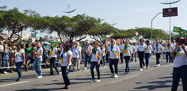 Desfile de Sete de Setembro de 2019, em Indaiatuba (Foto: Arquivo/Patrícia Lisboa/Dropes)