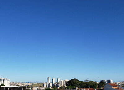 A sexta-feira é de tempo estável, com céu claro, em Indaiatuba (Foto: Patrícia Lisboa/Dropes)