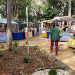 Praça Rui Barbosa, no Centro de Indaiatuba (Foto: Arquivo/Patrícia Lisboa/Dropes)