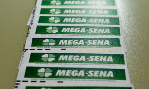 Aposta simples da Mega-Sena custa R$ 4,50 (Foto: Marcello Casal Jr/Agência Brasil)