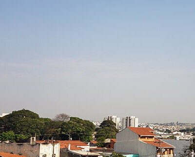 A sexta-feira é de céu claro em Indaiatuba (Foto: Patrícia Lisboa/Dropes)