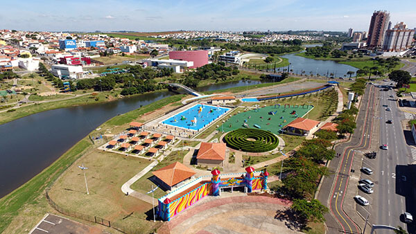 Parque da Criança é um dos locais que recebe atrações do mês das crianças (Foto: Eliandro Figueira/RIC/PMI)