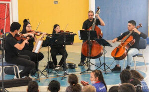 Camerata faz concerto em comemoração ao Dia das Crianças (Foto: Lilian Laranjeira/Acafi)