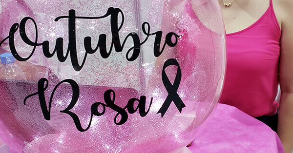 Outubro é o mês de prevenção ao câncer de mama (Foto: Patrícia Lisboa/Dropes)