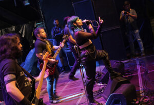 Banda Radioativa vence o 20º Festival de Rock em Indaiatuba (Foto: Fábio Alexandre/RIC/PMI)
